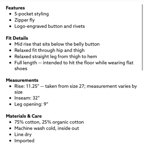 Mika By Dynamite Distress Relaxed Straight Jeans - Picture 7 of 7